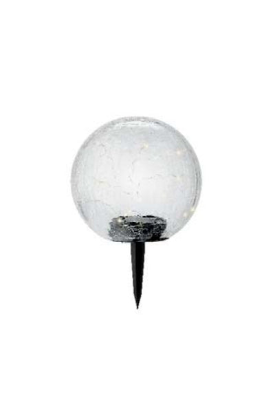 Solar Globe Stake Light Glass