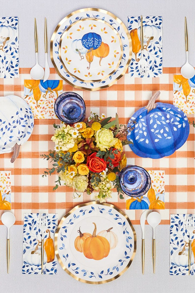 Sophistiplate Harvest Blues Guest Towels