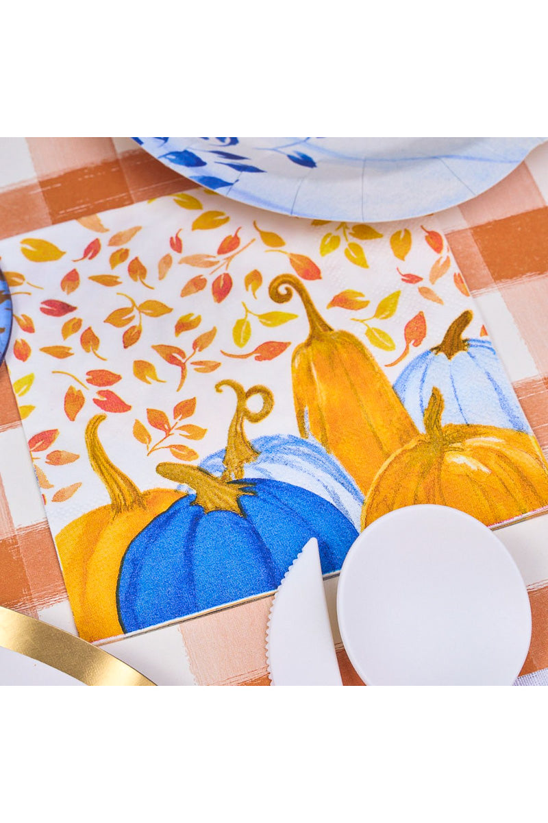 Sophistiplate Harvest Blues Cocktail Napkins