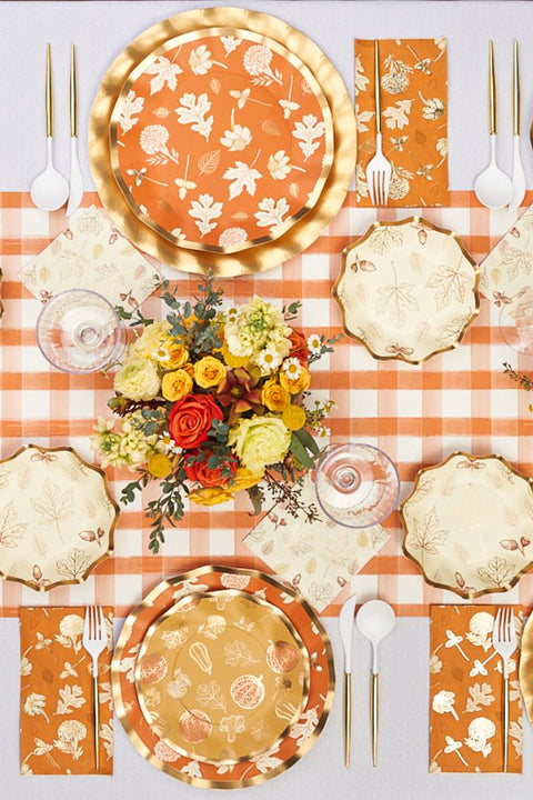 Sophistiplate | Harvest Garden | Foil Dinner Plate
