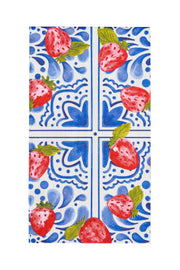 Sophistiplate Bleu Strawberries Guest Towels 20/pk