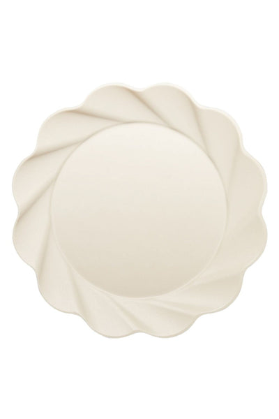Sophistiplate Simply Eco Compostable Cream Extra Large Dinner Plates 8/pk