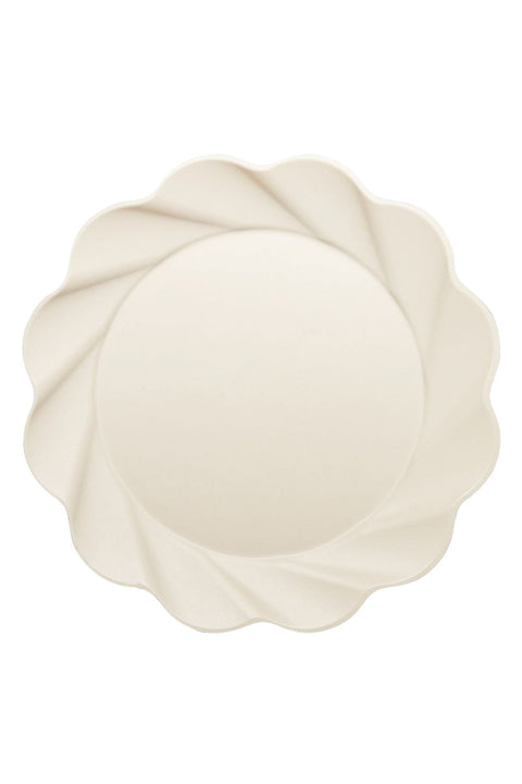 Sophistiplate Simply Eco Compostable Cream Extra Large Dinner Plates 8/pk