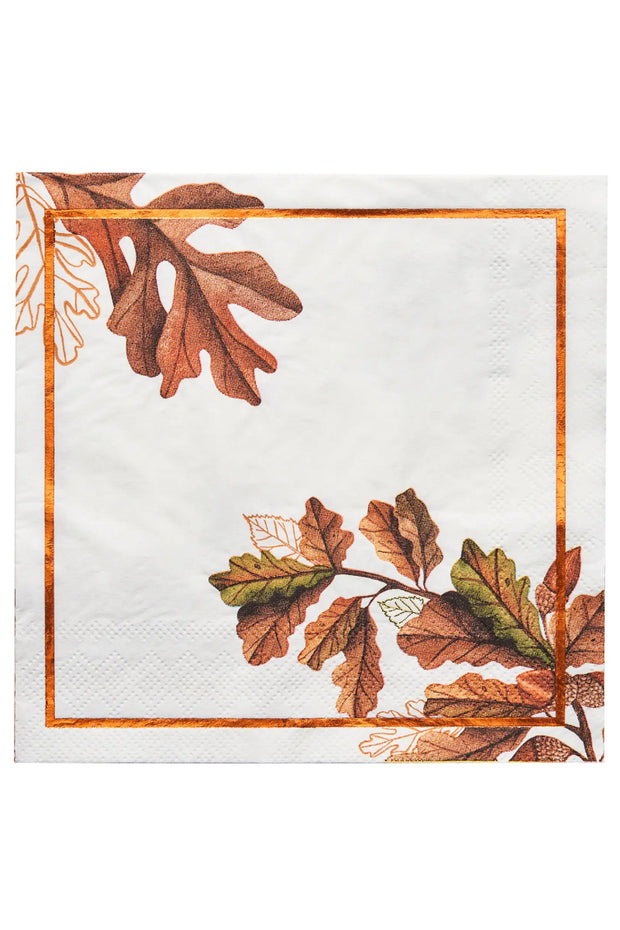 Sophistiplate Lunch Napkin Acorn & Oak