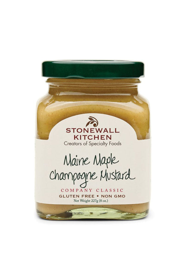 Stonewall Kitchen Maine Maple Champagne Mustard 8 oz