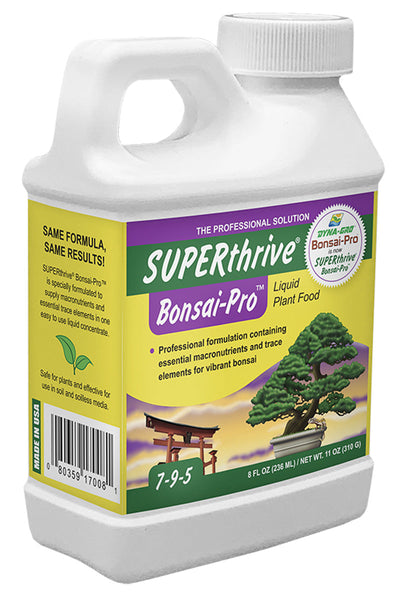 SUPERthrive Bonsai-Pro 7-9-5 Liquid Plant Food 8 oz