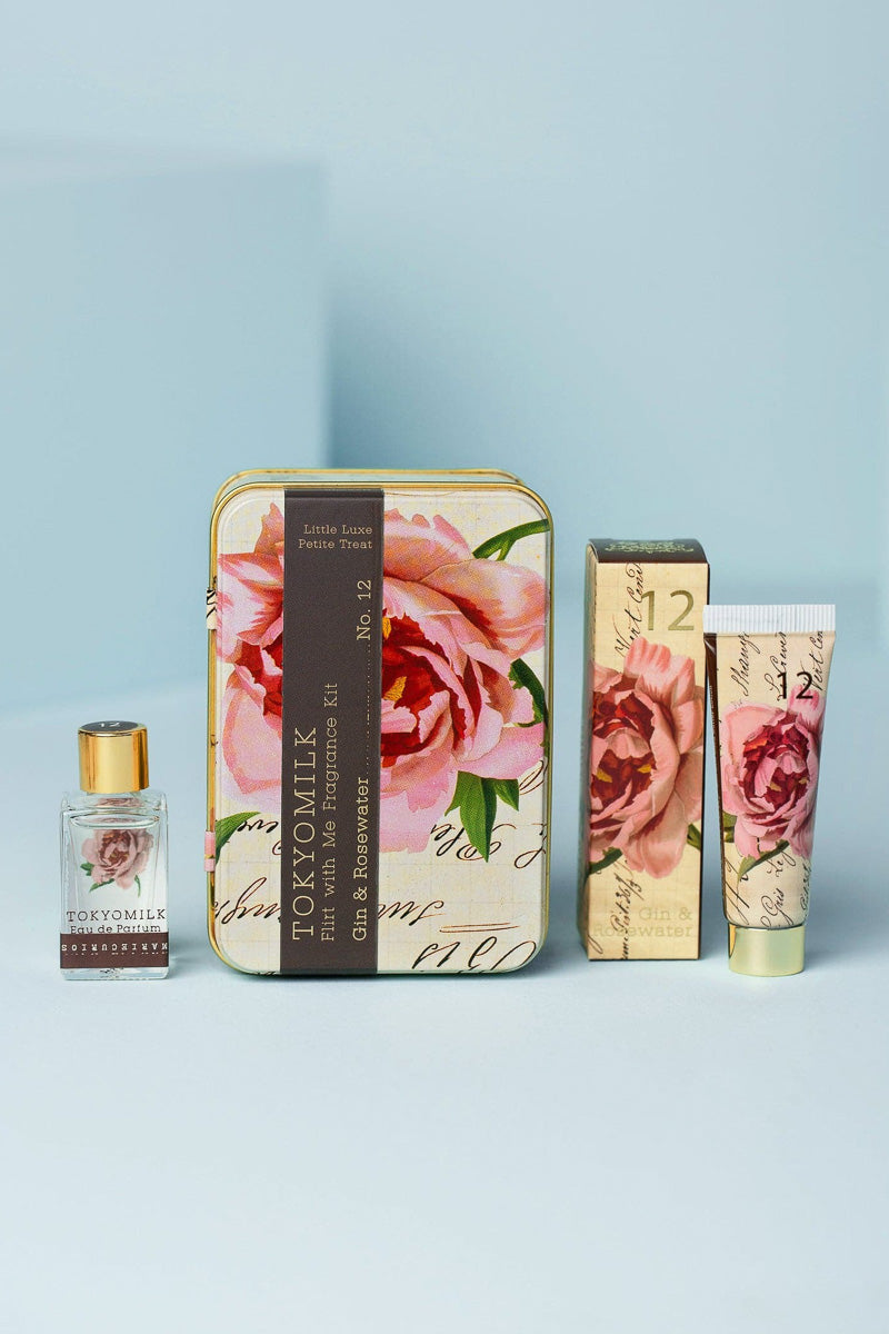 TokyoMilk Flirt with Me Fragrance Kit Gin & Rosewater