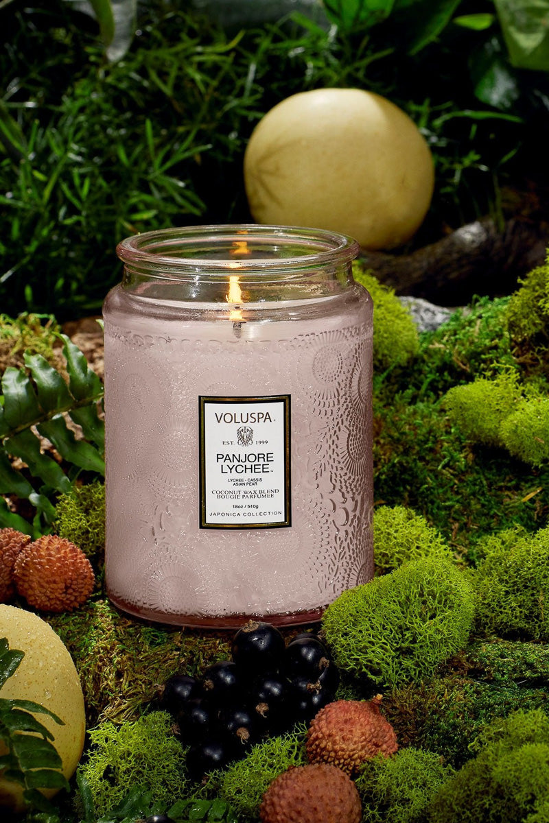 Voluspa Panjore Lychee Large Jar Candle