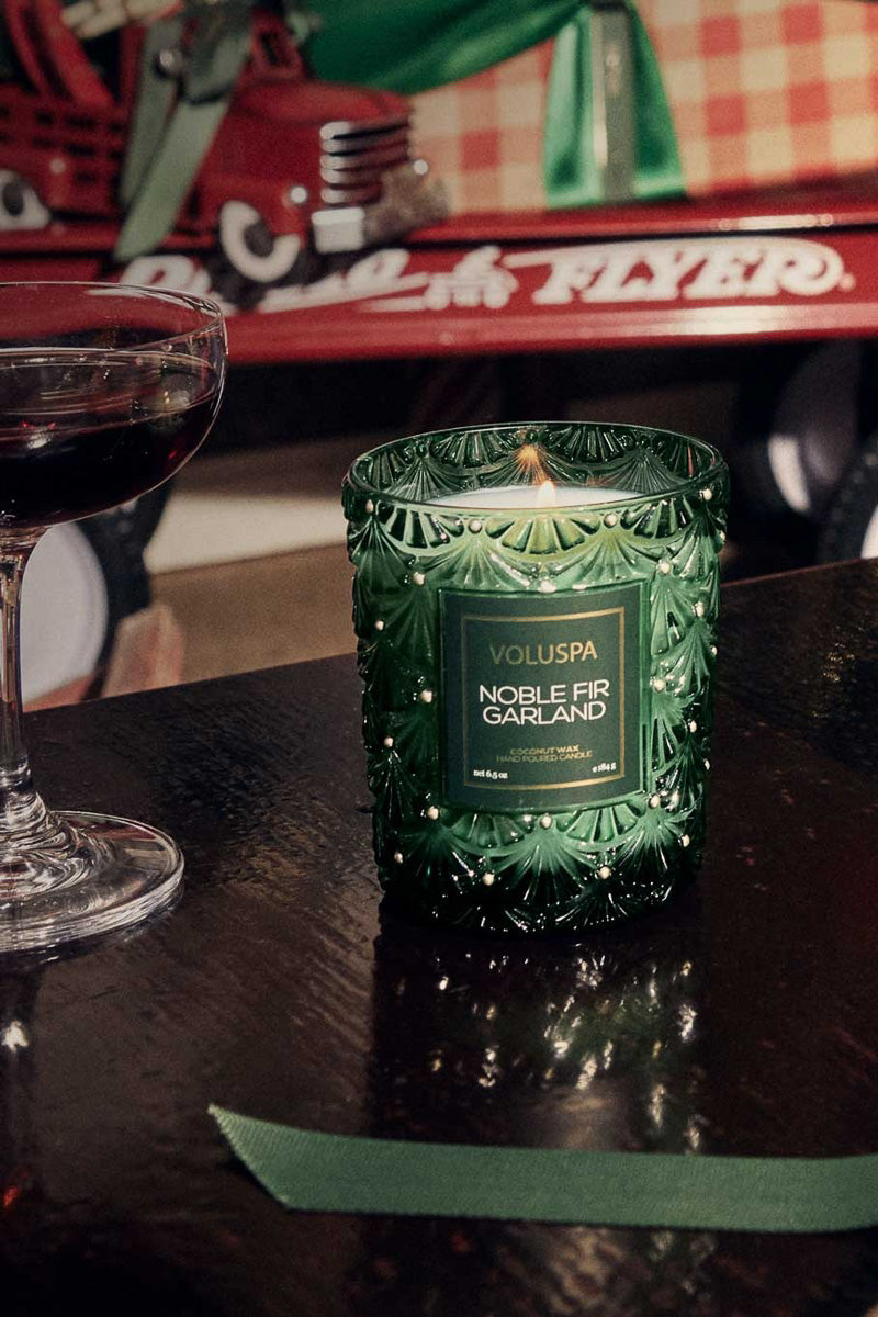 Voluspa Noble Fir Garland Classic Candle