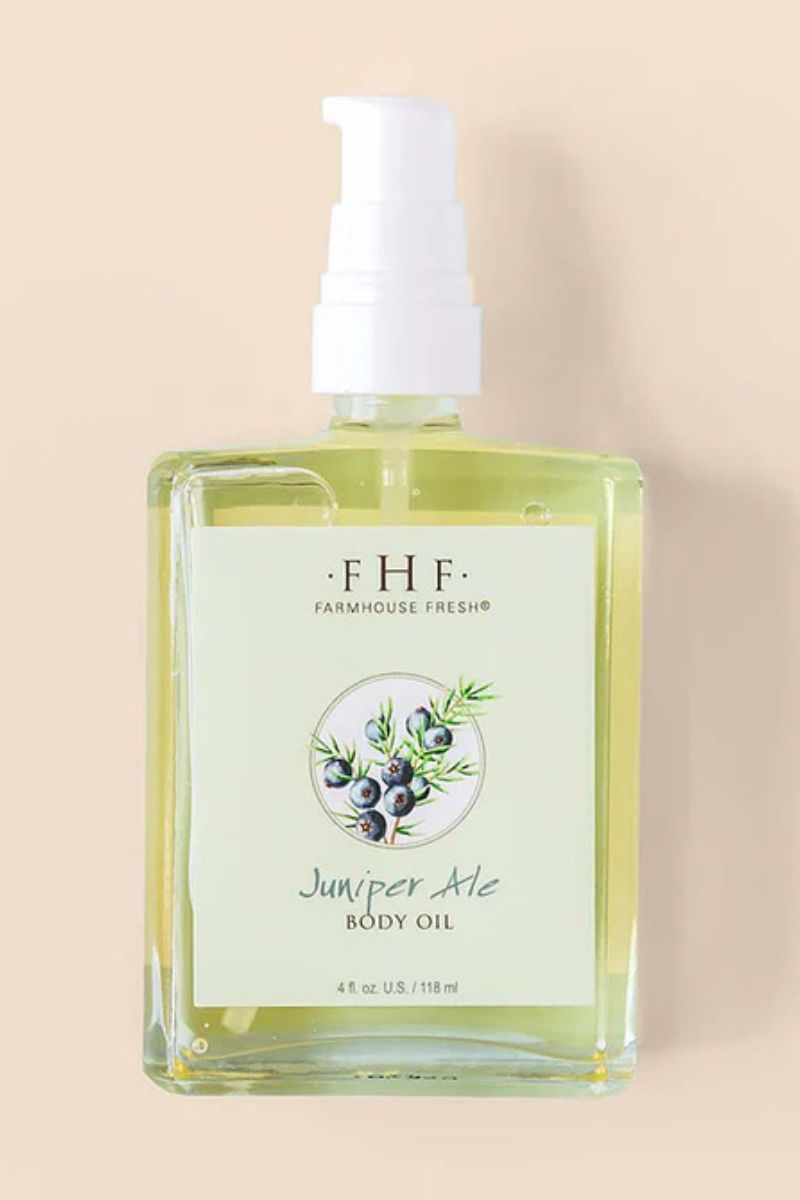 FarmHouse Fresh Juniper Ale Body Oil 4 oz