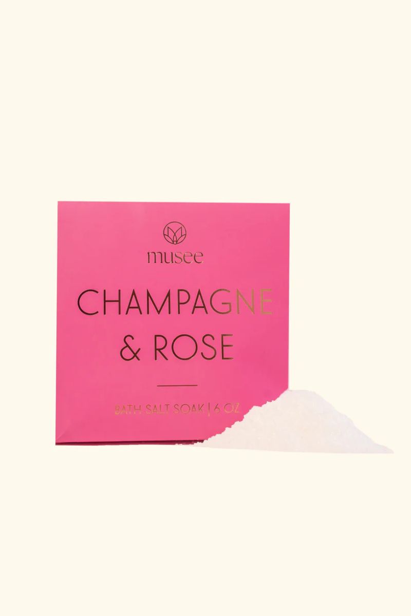 Musee Mini Bath Soak Champagne & Rose