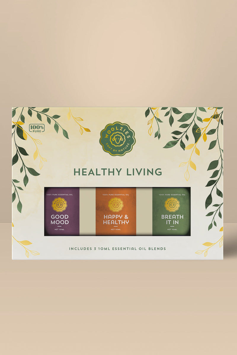 Woolzies The Healthy Living Essential Oil Collection