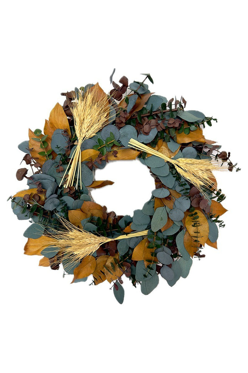 Falling Into Autumn Wreath 18"