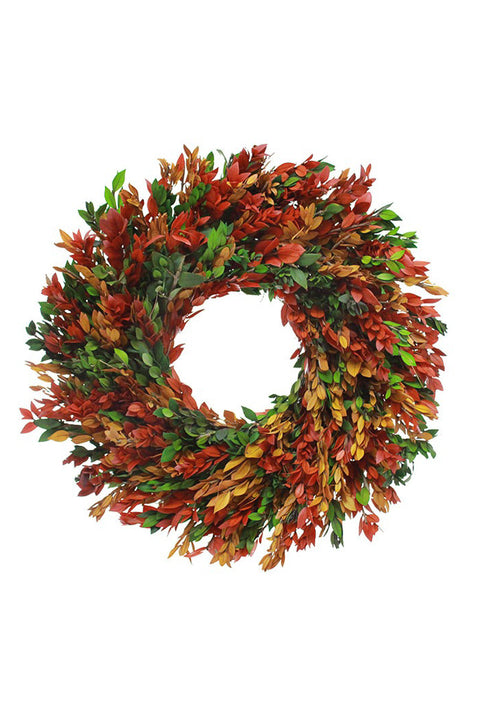 Shades of Autumn Wreath 18"