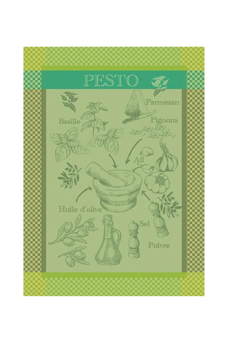 Garnier-Thiebaut Pesto Verde Kitchen Towel