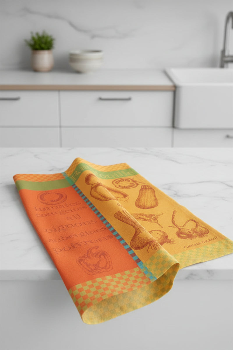 Garnier-Thiebaut Ratatouille Cuivre Kitchen Towel