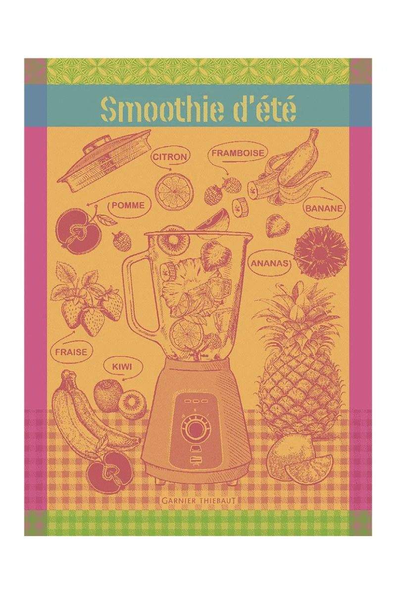 Garnier-Thiebaut Smoothie D'Ete Fruite Kitchen Towel