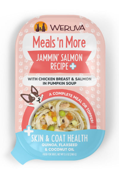 Weruva Meals 'n More MNM Jammin Salmon Recipe Plus Cup 3.5 oz