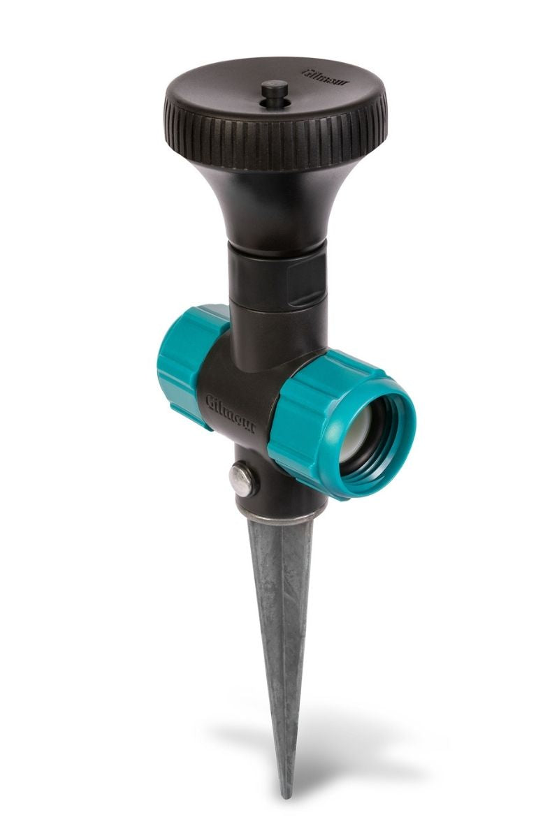 Gilmour Adjustable Spot Sprinkler with Spike Base Onyx