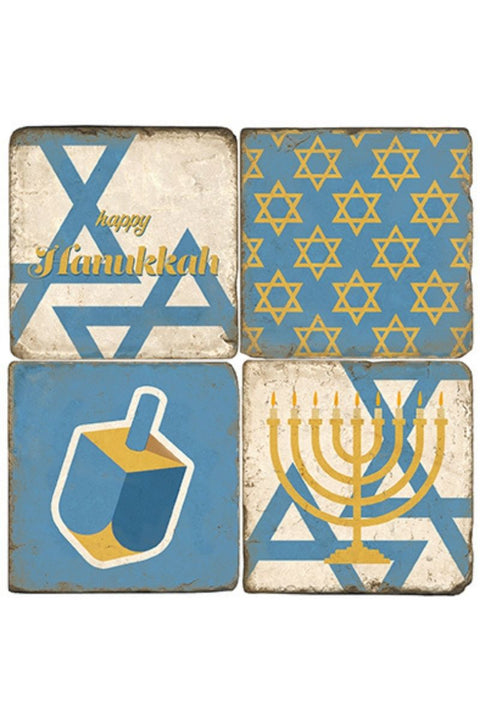 COASTER, HAPPY HANUKKAH