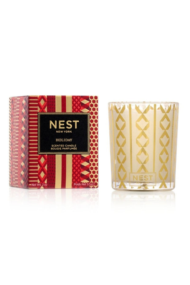 Nest Votive Candle Holiday