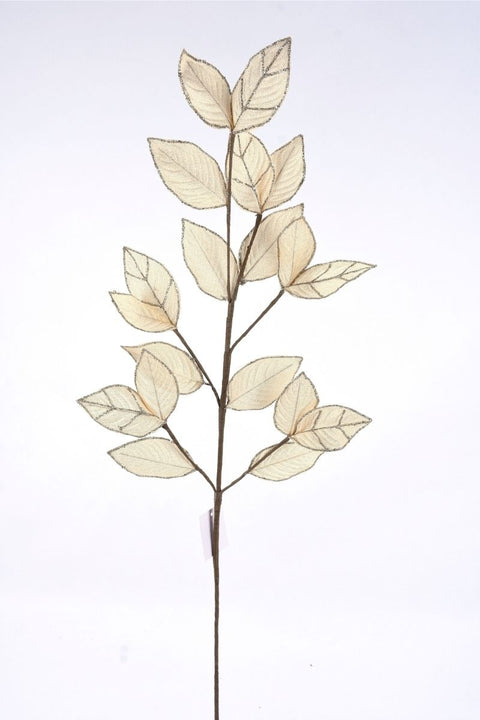 SILK SPRAY GLT BIRCH LEAF 32"