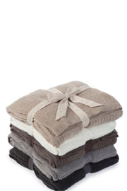 CozyChic Ribbed Throw-Sand