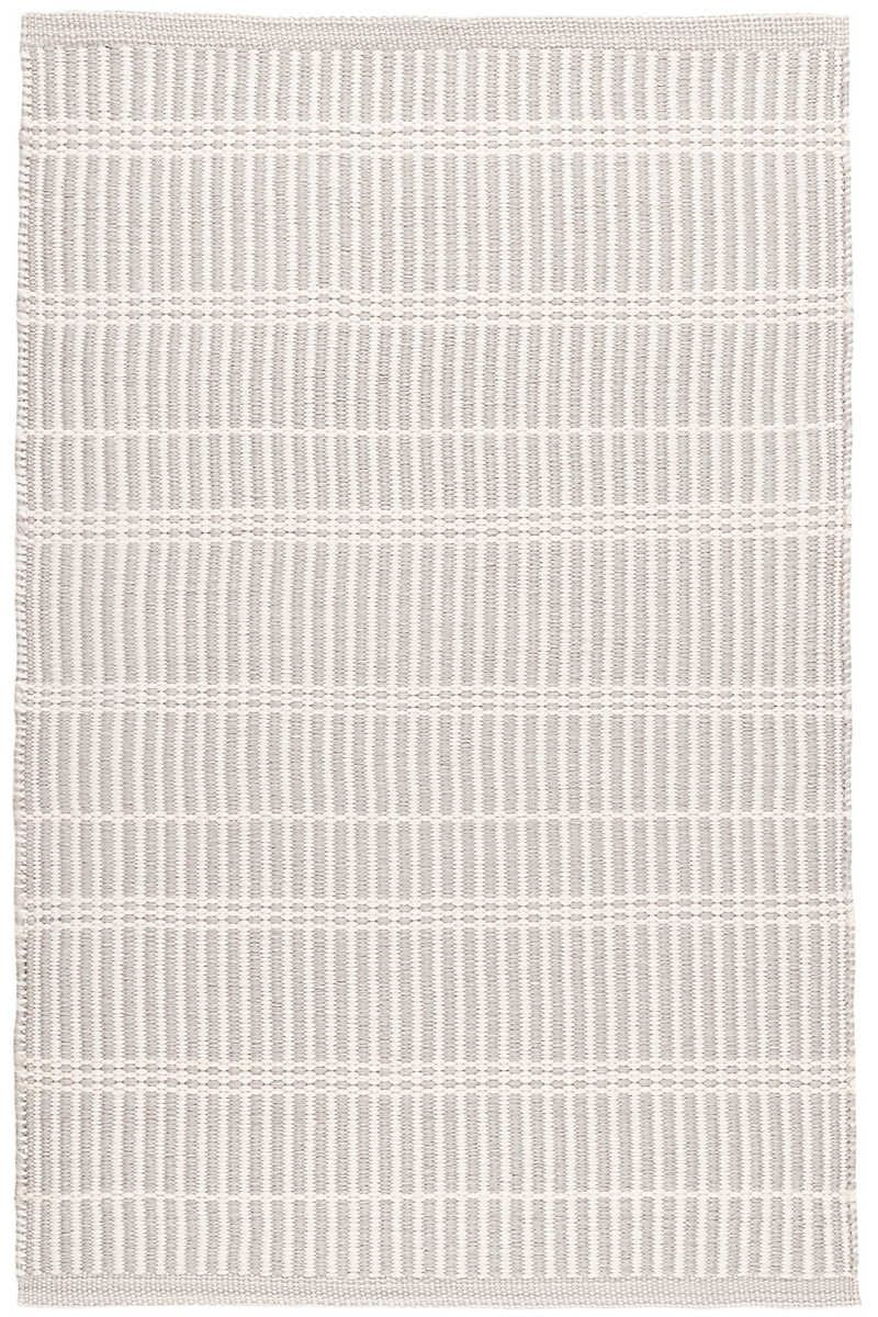 Dash & Albert Marlo Handwoven Indoor/Outdoor Rug 2'x3' Platinum