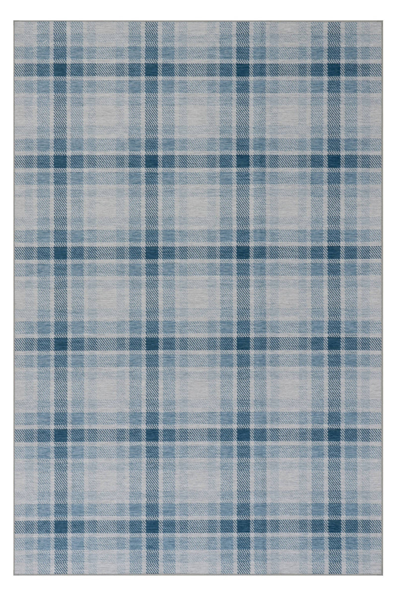 Dash & Albert Ombre Machine Washable Rug 2'x3' Blue