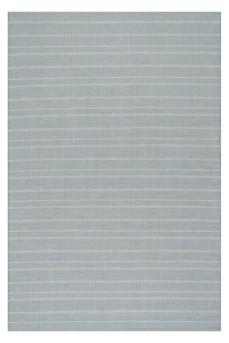 Dash & Albert Samson Handwoven Indoor/Outdoor Rug 2'x3' Swedish Blue