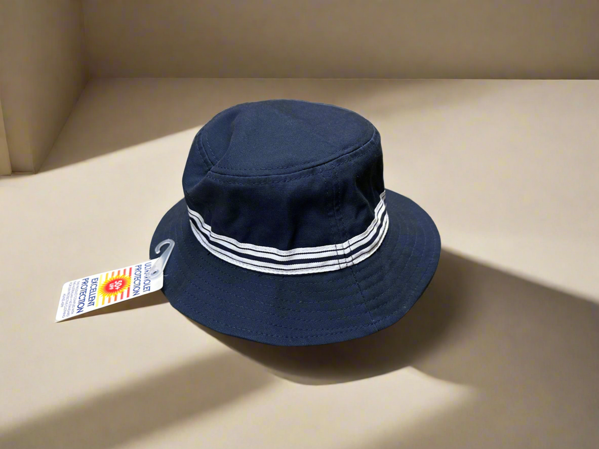 Boys Bucket Hat Brogo Navy Small