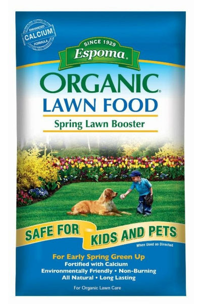 Espoma Organic Spring Booster Lawn Food 30 lb