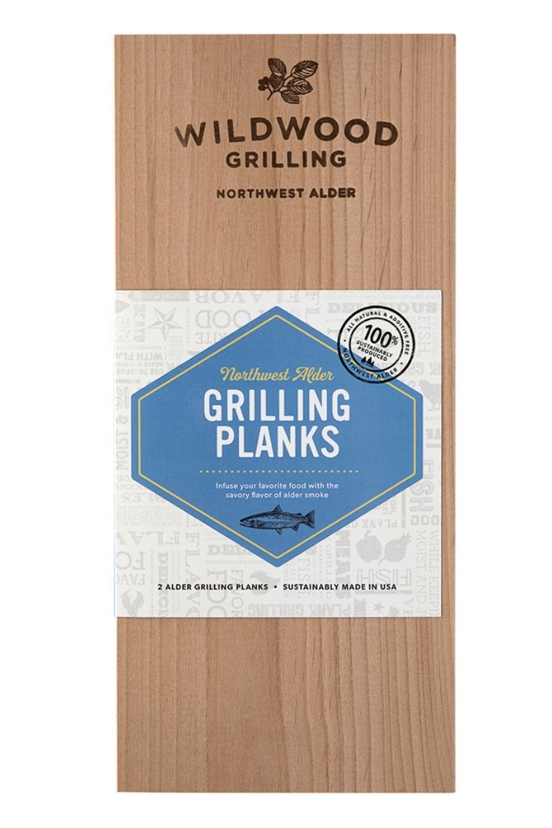 GRILLING PLANK, ALDER WOOD 2PK