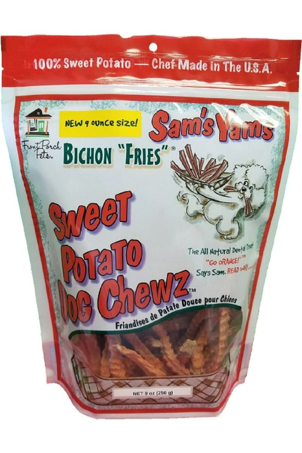 Sam's Yams Bichon Fries Dog Treats 9 oz