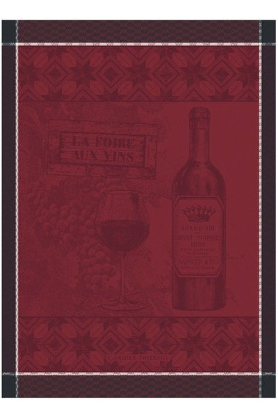 Garnier-Thiebaut Foire Aux Vins Bordeaux Towel