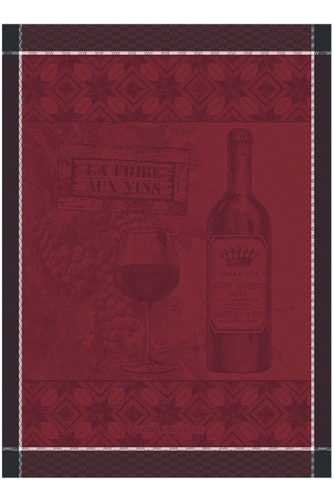 Garnier-Thiebaut Foire Aux Vins Bordeaux Towel