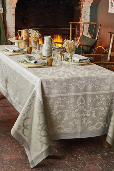 Garnier-Thiebaut American Folk Bouleau Tablecloth 69" x 69"
