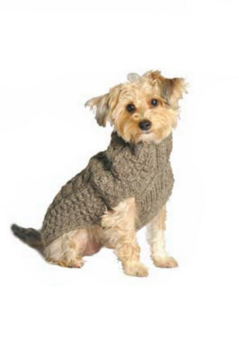 CHILLY DOG SWEATER GREY SM