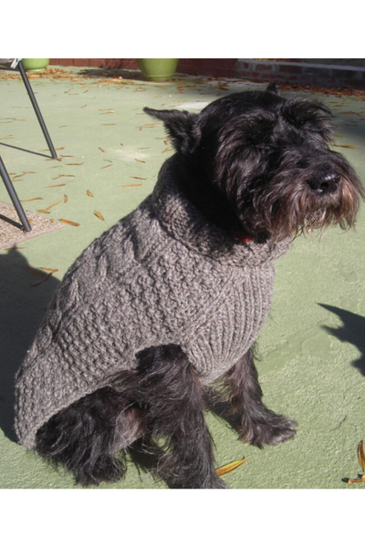 CHILLY DOG SWEATER GREY MD