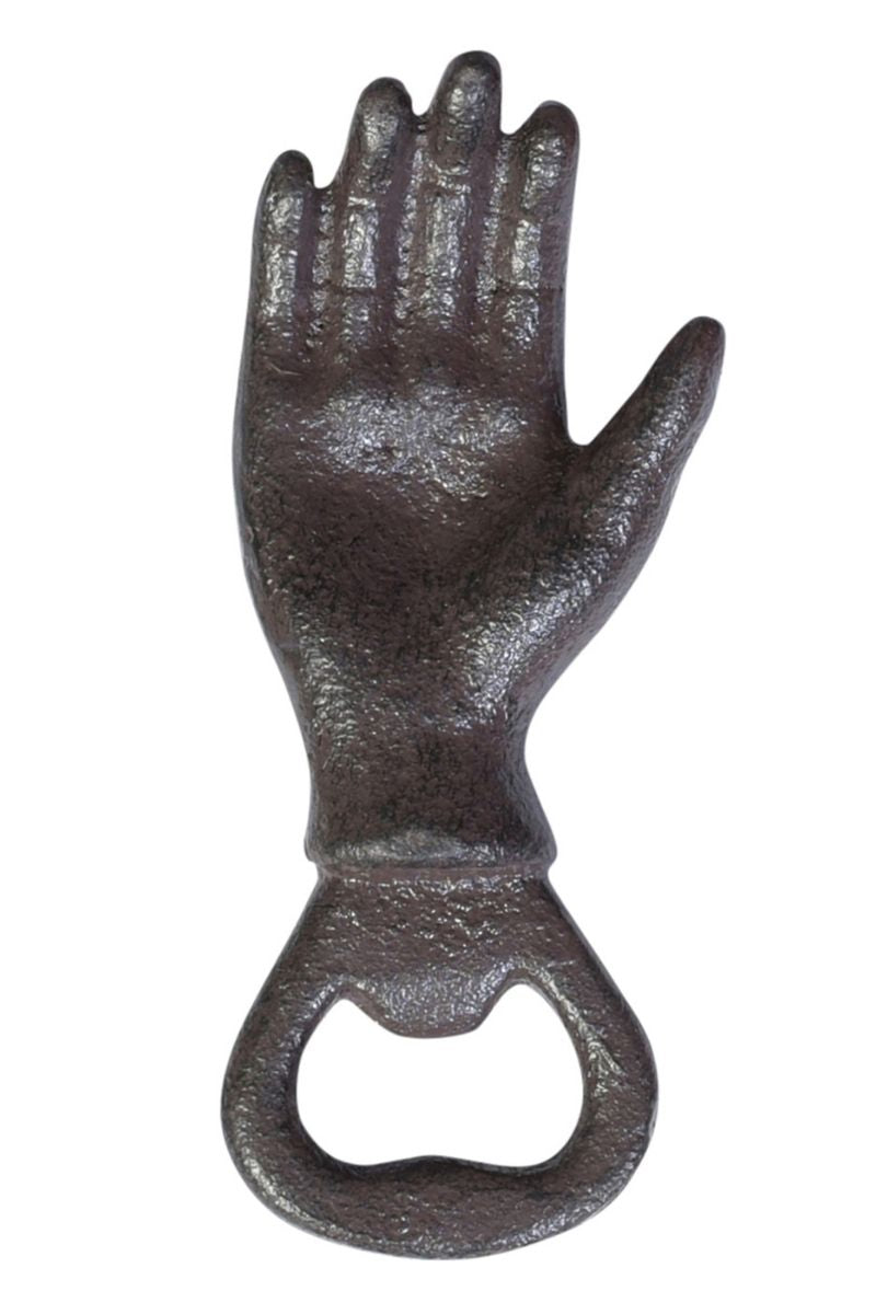 BOTTLE OPENER HAND CAST IRON