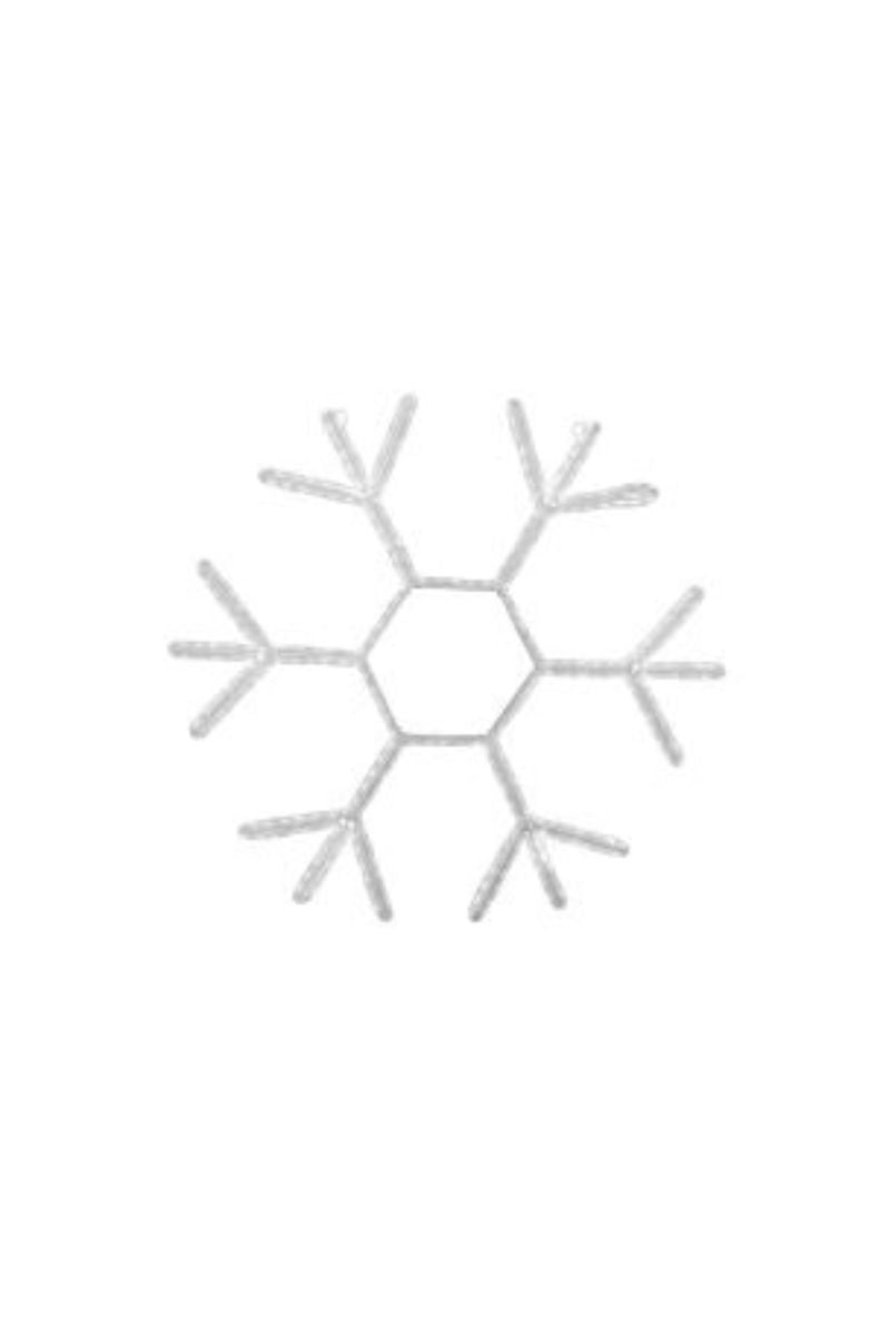 Crystal Snowflake 23" Pure White Steady