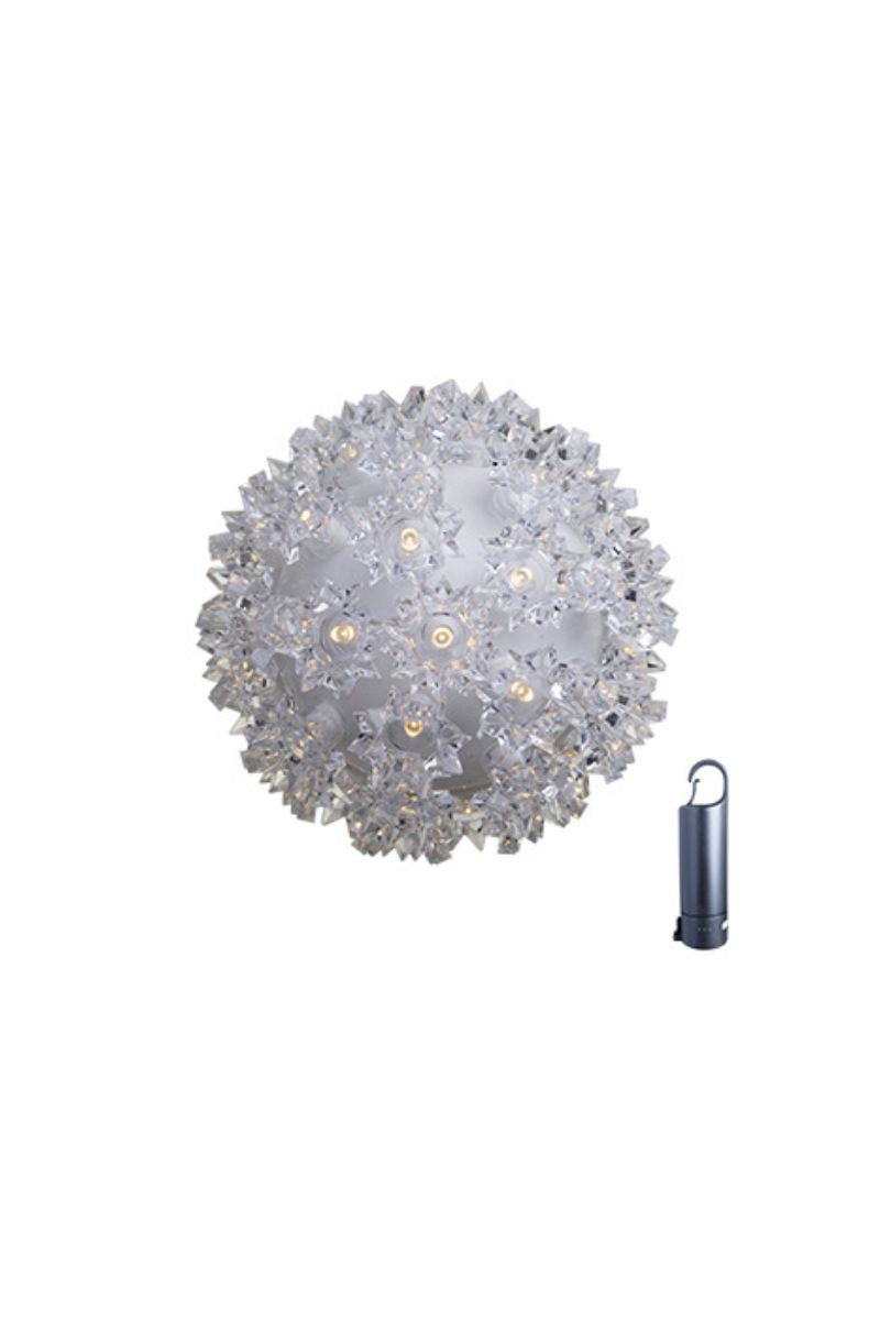 Starlight Sphere Cordless Rechargeable 6" 50 Lights Warm White