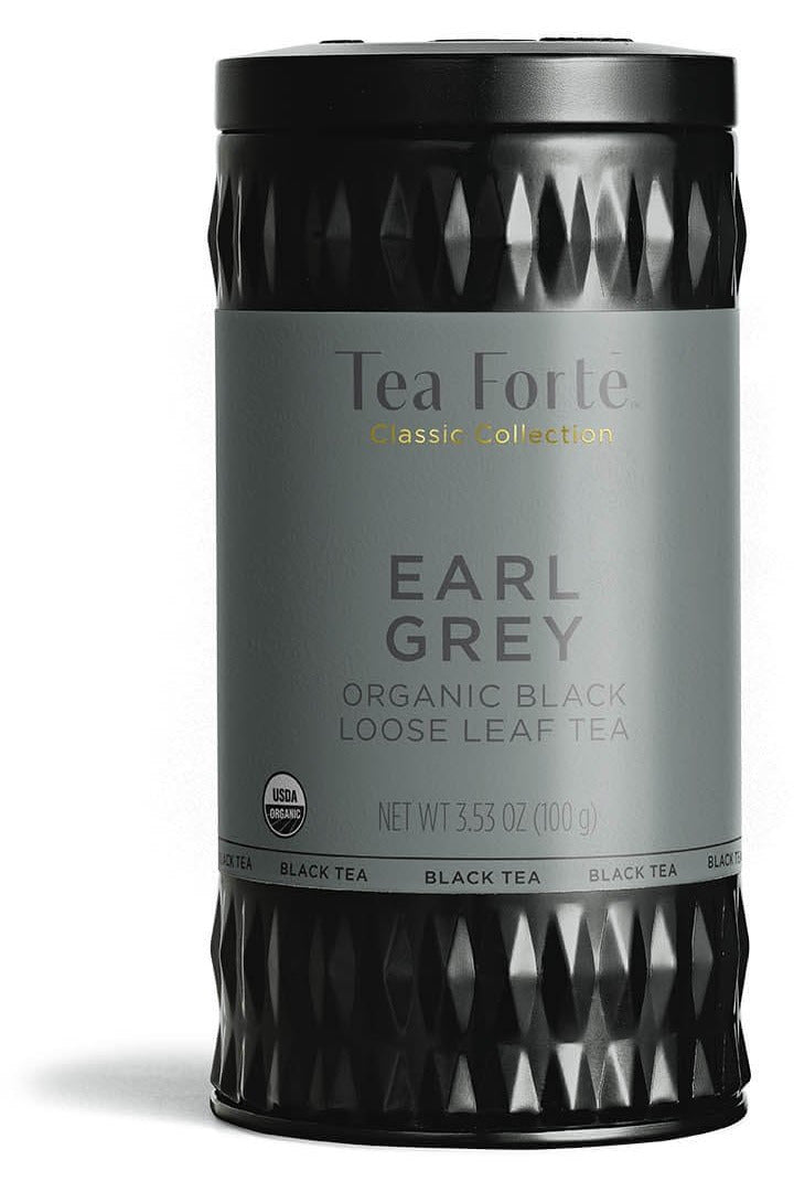 Tea Forte Loose Leaf Tea Canisters Earl Grey