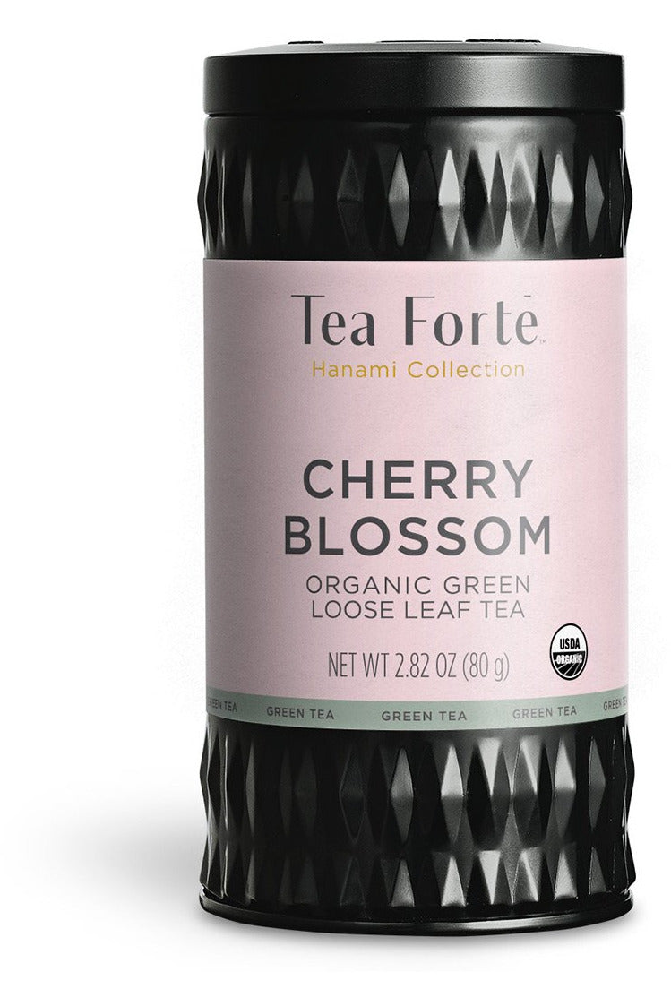 Tea Forte Loose Leaf Tea Canisters Cherry Blossom Hanami