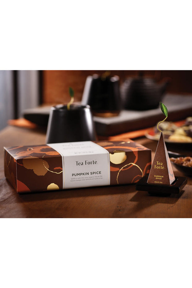 Tea Forte Petite Presentation Box Pumpkin Spice