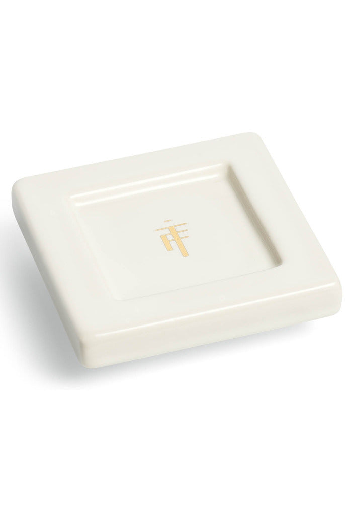 Tea Forte Tea Trays Orchid White Set of 2