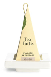 Tea Forte Tea Trays Orchid White Set of 2
