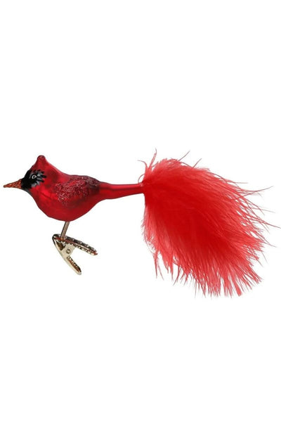 Inge Ornament Crimson Cardinal 3"