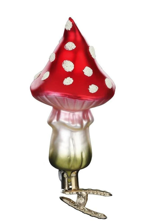 Inge Ornament Mushroom 4.4"