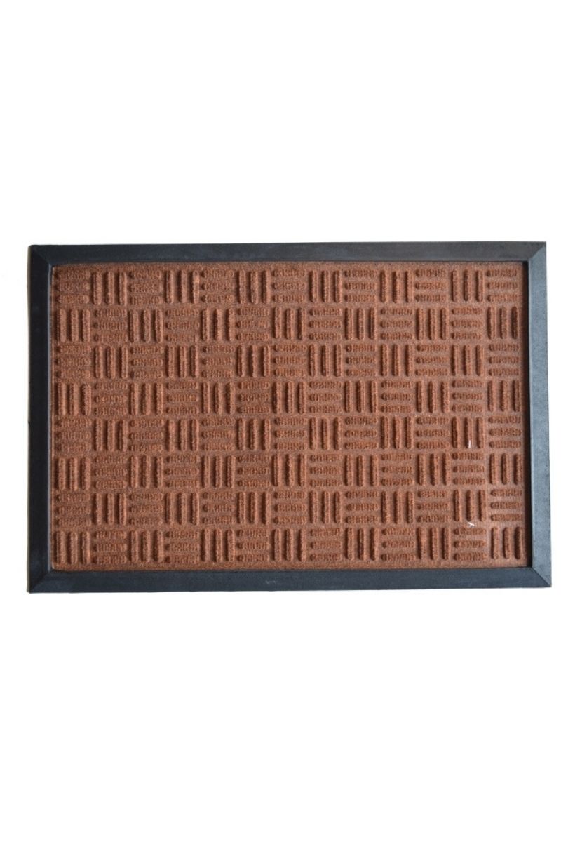 Polypropylene Backed Doormat 24"x16" Brown